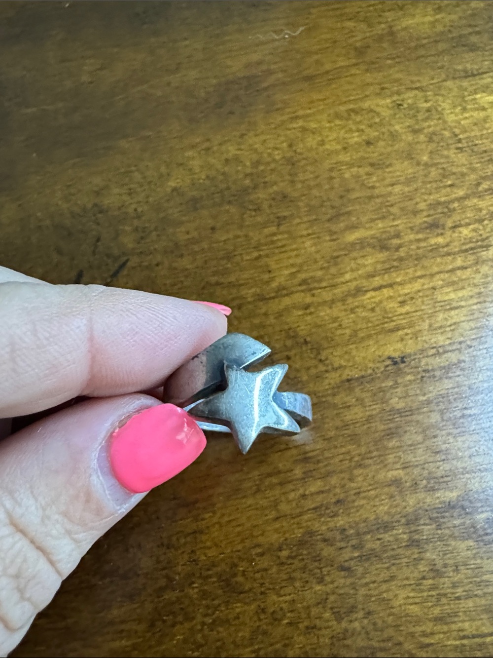 James Avery Silver Star Wrap Ring